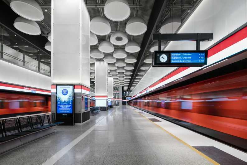 Länsimetro Tapiola Station « APRT - Artto Palo Rossi Tikka Architects